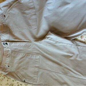 Ruby Rd. Ankle Pants in Light Beige
